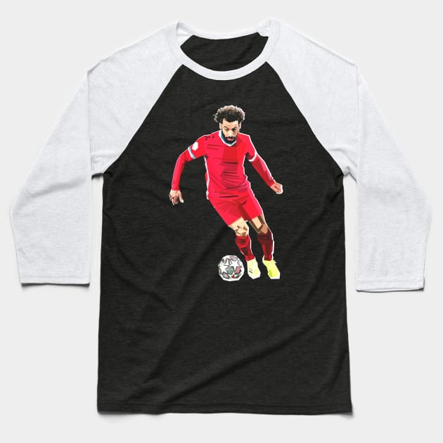 MO SALAH Baseball T-Shirt by Vector Baturaja